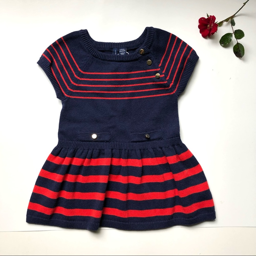 Janie and Jack Baby sweater dress - Girls 6-12M